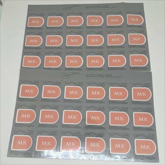 Lot of Mary Kay Signature Eye Color Eye Shadow Sample Cards 112 Total - Picture 2 of 15